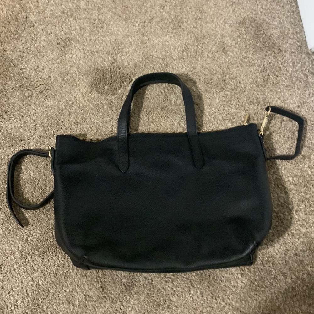 NWOT: Cuyana Mid-sized Black Carryall Tote